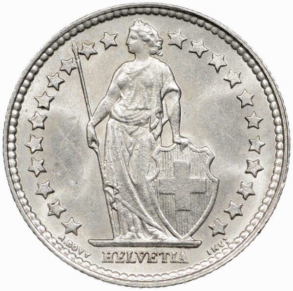 50 Rappen, 1910, unzirkuliert