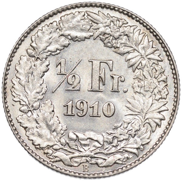 26127_1 50 Rappen, 1910, unz/stgl