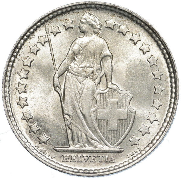 50 Rappen, 1910, Stempelglanz