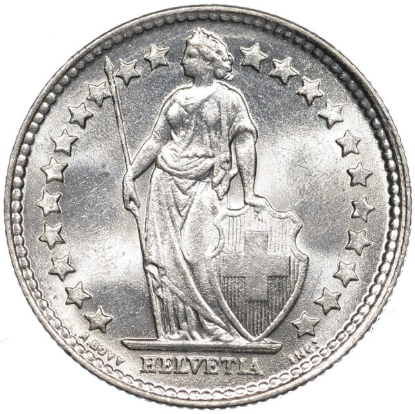 50 Rappen, 1913, Stempelglanz