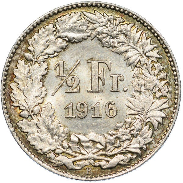 26133_1 50 Rappen, 1916, unzirkuliert