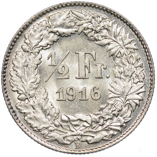 26134_1 50 Rappen, 1916, unz/stgl