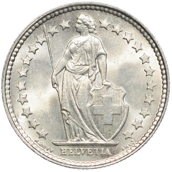 50 Rappen, 1916, Stempelglanz