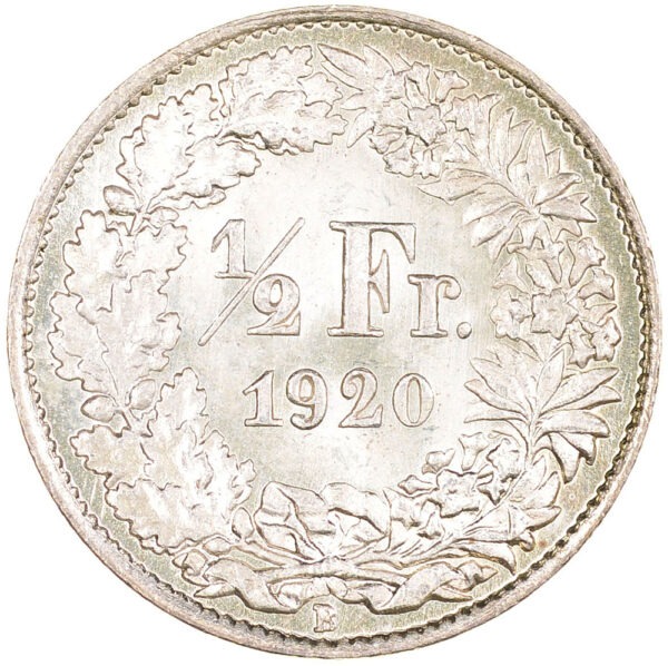 26136_1 50 Rappen, 1920, unzirkuliert