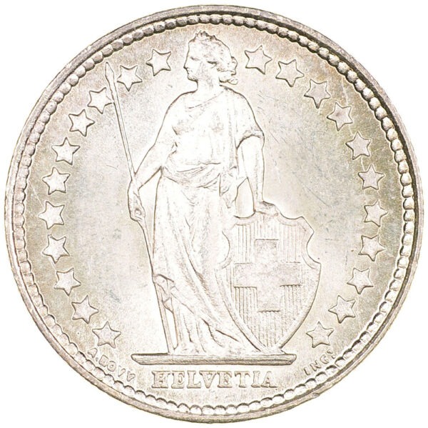 50 Rappen, 1920, unzirkuliert