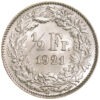 50 Rappen, 1921, unzirkuliert