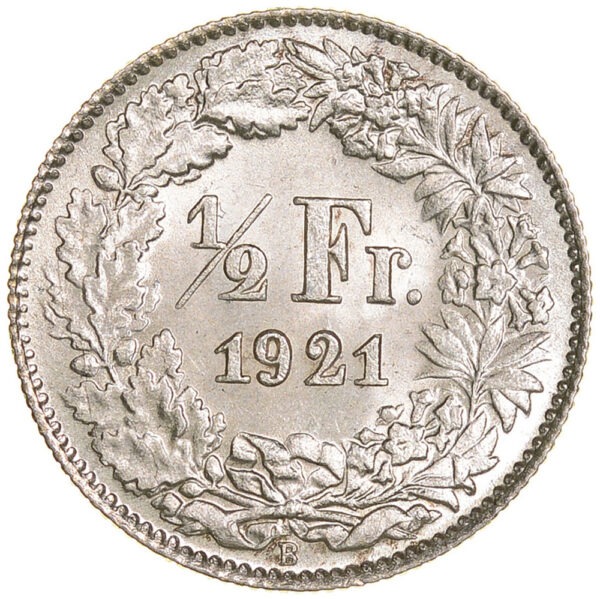 26140_1 50 Rappen, 1921, unzirkuliert