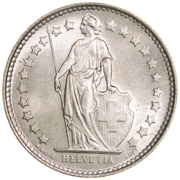 50 Rappen, 1921, unzirkuliert