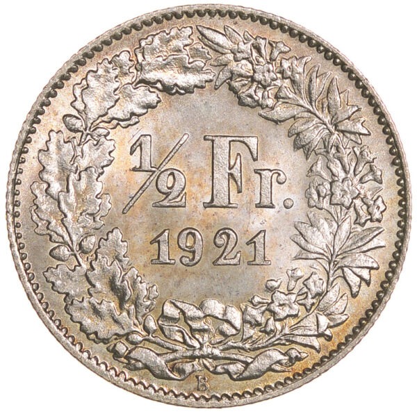 26141_1 50 Rappen, 1921, unz/stgl