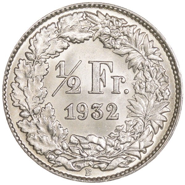 26151_1 50 Rappen, 1932, unz/stgl