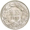 50 Rappen, 1932, Stempelglanz