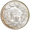 50 Rappen, 1936, Stempelglanz