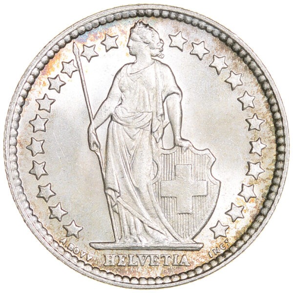 50 Rappen, 1939, Stempelglanz