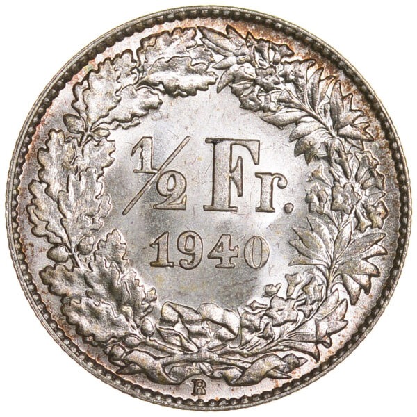 26158_1 50 Rappen, 1940, unz/stgl