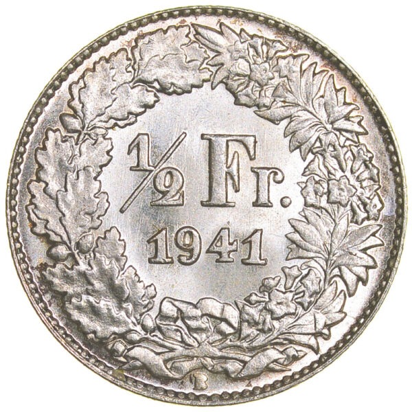 26161_1 50 Rappen, 1941, unz/stgl