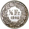 50 Rappen, 1941, Erstabschlag