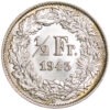 50 Rappen, 1943, Stempelglanz