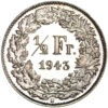 50 Rappen, 1943, Erstabschlag