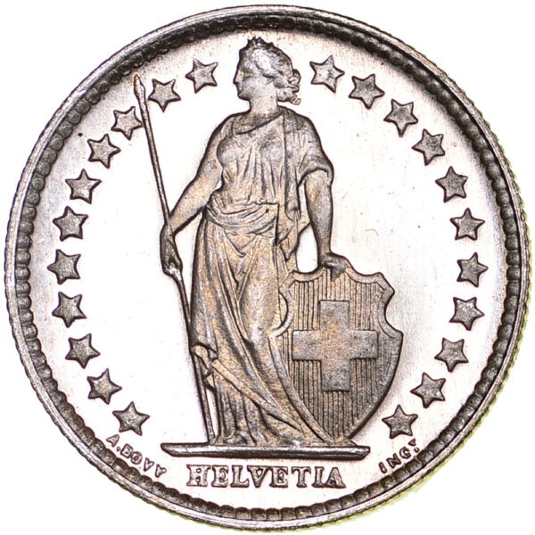 50 Rappen, 1943, Erstabschlag