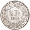 50 Rappen, 1944, Stempelglanz
