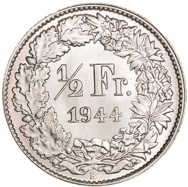 26171_1 50 Rappen, 1944, Stempelglanz