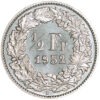 50 Rappen, 1952, Erstabschlag