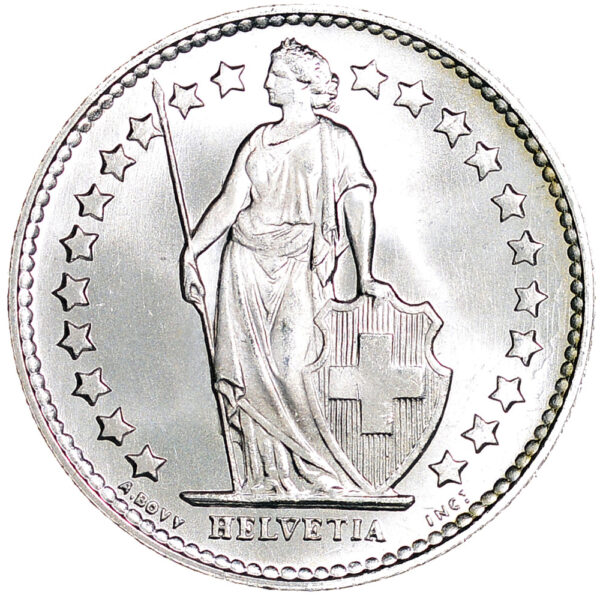 50 Rappen, 1952, Erstabschlag
