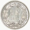 50 Rappen, 1957, Stempelglanz