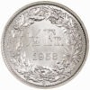 50 Rappen, 1958, Erstabschlag