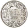 50 Rappen, 1959, Stempelglanz