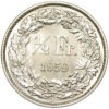 50 Rappen, 1959, Erstabschlag