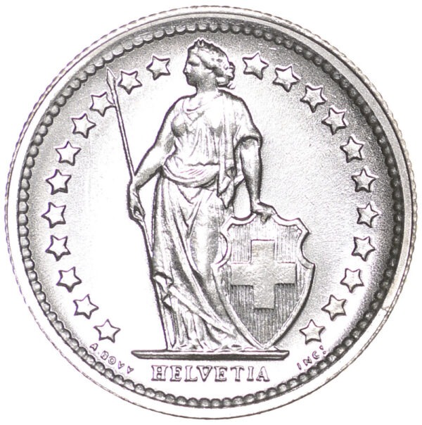 50 Rappen, 1966, Stempelglanz