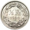50 Rappen, 1968, Stempelglanz