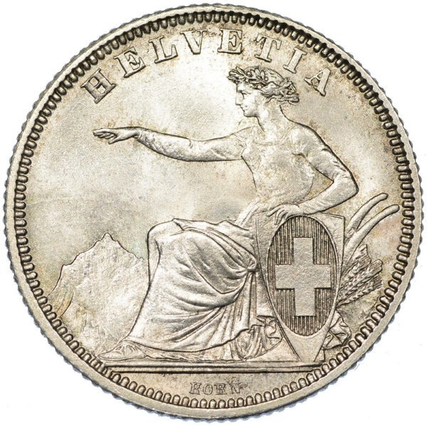 1 Franken, 1860, unz/stgl