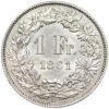 1 Franken, 1861, unzirkuliert