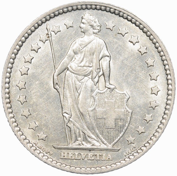 1 Franken, 1877, unzirkuliert