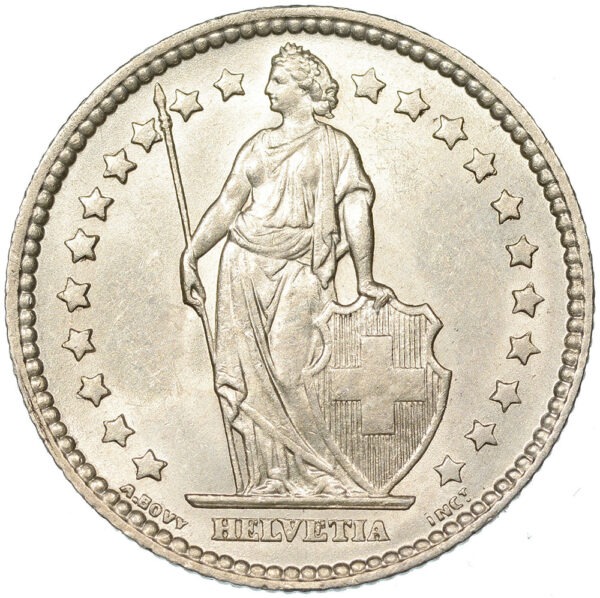 1 Franken, 1877, unz/stgl