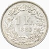 1 Franken, 1880, fast unzirkuliert