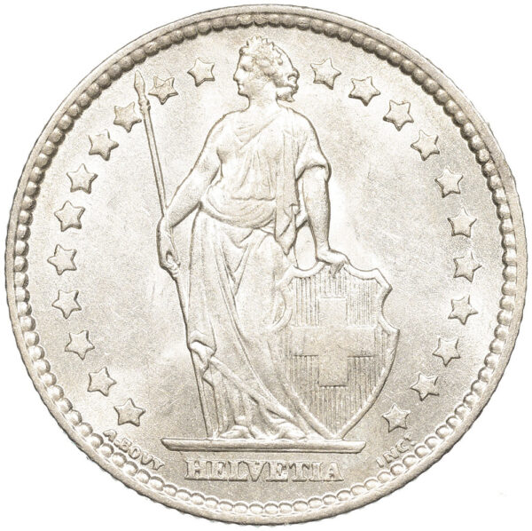 1 Franken, 1880, fast unzirkuliert