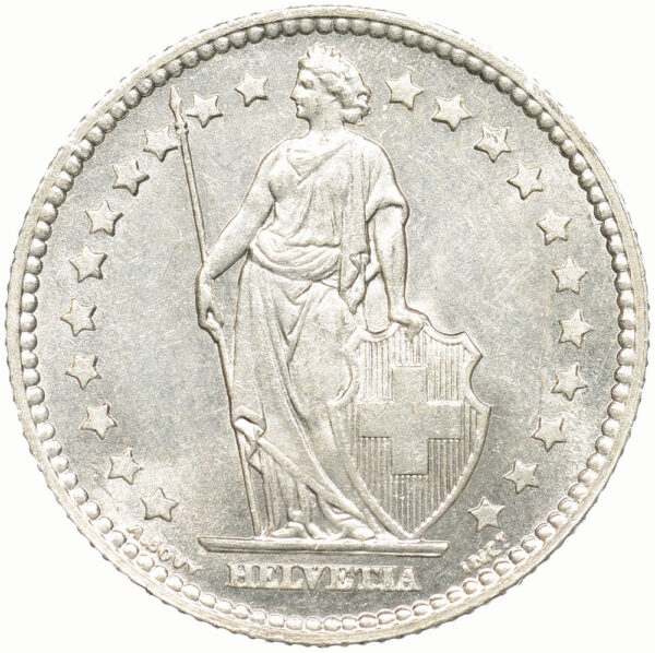 1 Franken, 1886, Stempelglanz