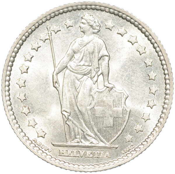 1 Franken, 1887, unz/stgl