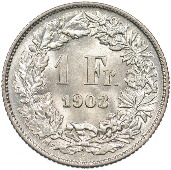26300_1 1 Franken, 1903, unz/stgl