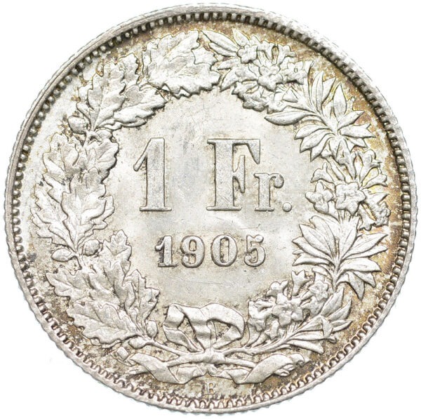 26308_1 1 Franken, 1905, unzirkuliert