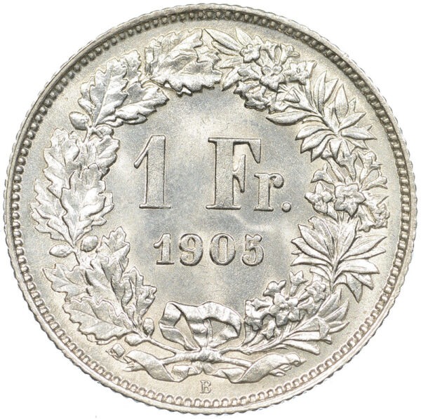 26309_1 1 Franken, 1905, unz/stgl