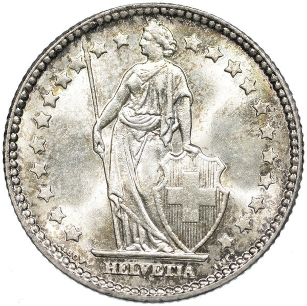 1 Franken, 1908, Stempelglanz