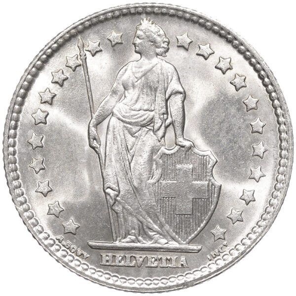 1 Franken, 1910, Stempelglanz