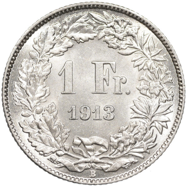 26333_1 1 Franken, 1913, unz/stgl