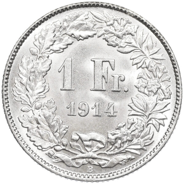 26335_1 1 Franken, 1914, unz/stgl