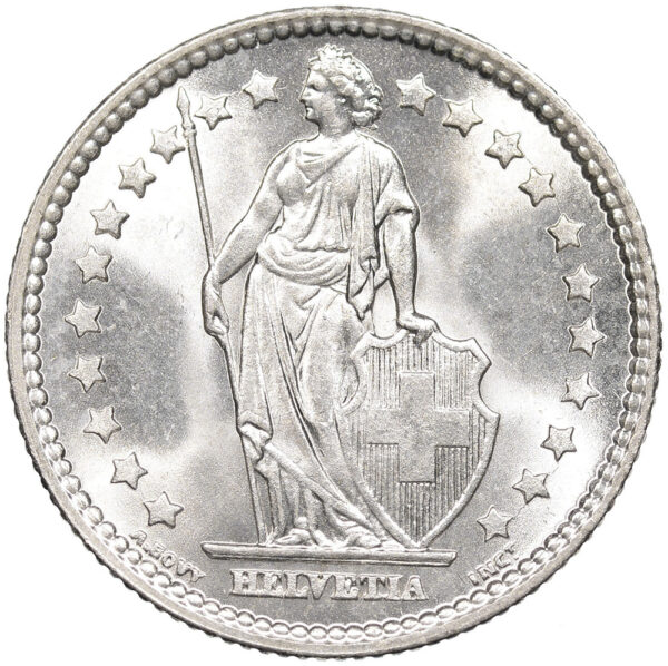 1 Franken, 1914, Stempelglanz