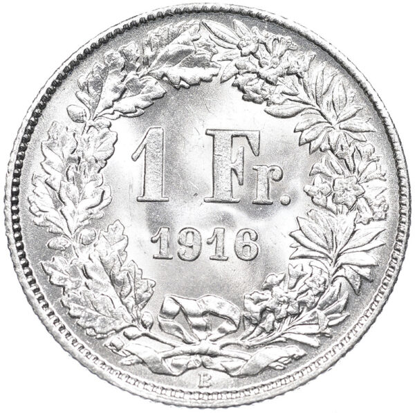 26340_1 1 Franken, 1916, unz/stgl